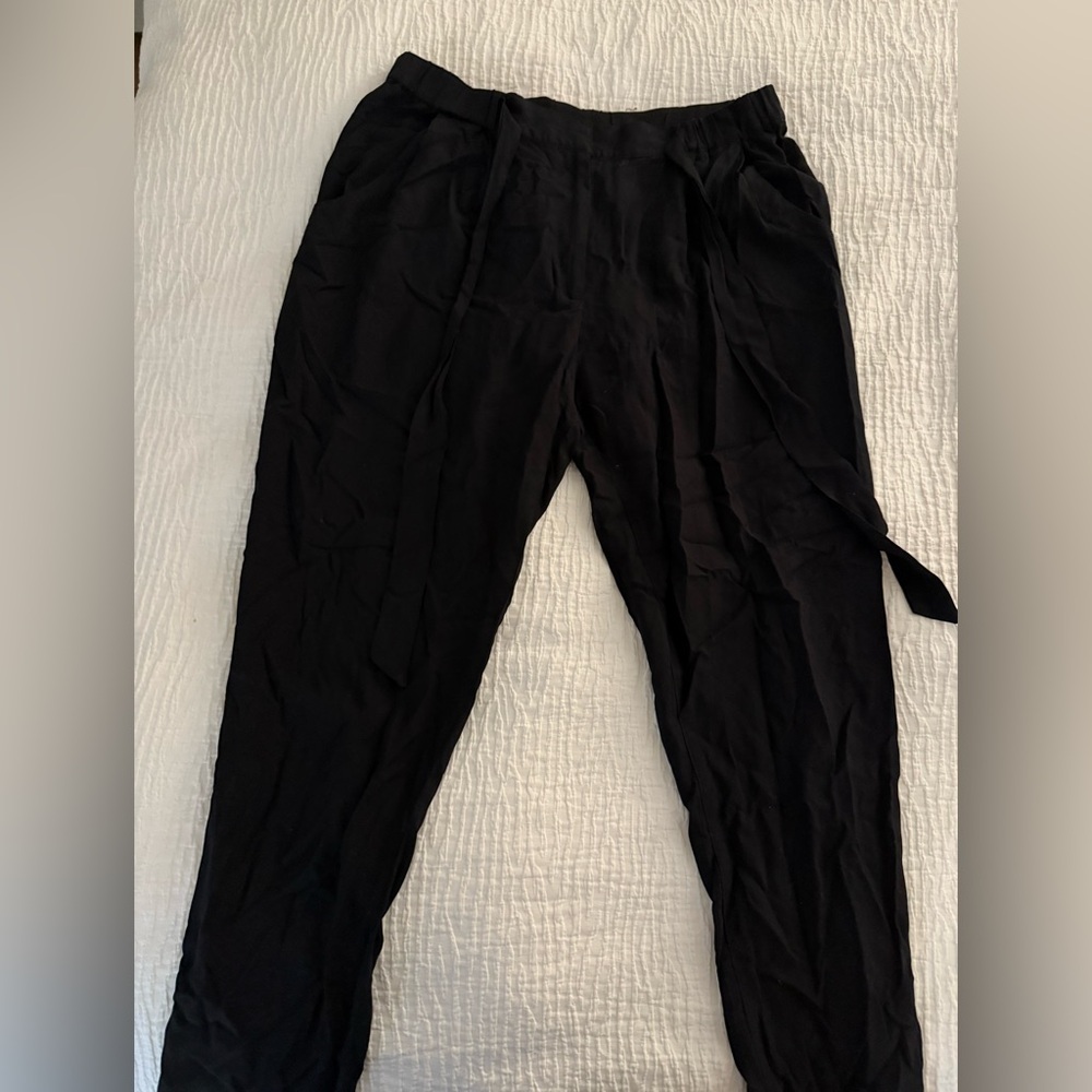 Joe Benbasset Black Rayon Pants